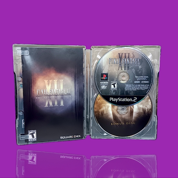 Final Fantasy XII 12 Collectors Edition PlayStation 2 w/Manual SteelBook PS2 - Picture 3 of 13